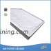 23- 1/2 x 23- 1/2 x 1 Lifetime Air Filter - Electrostatic Washable Permanent A/C Silver Steel Frame 65% more efficiency - B0112R5S4M